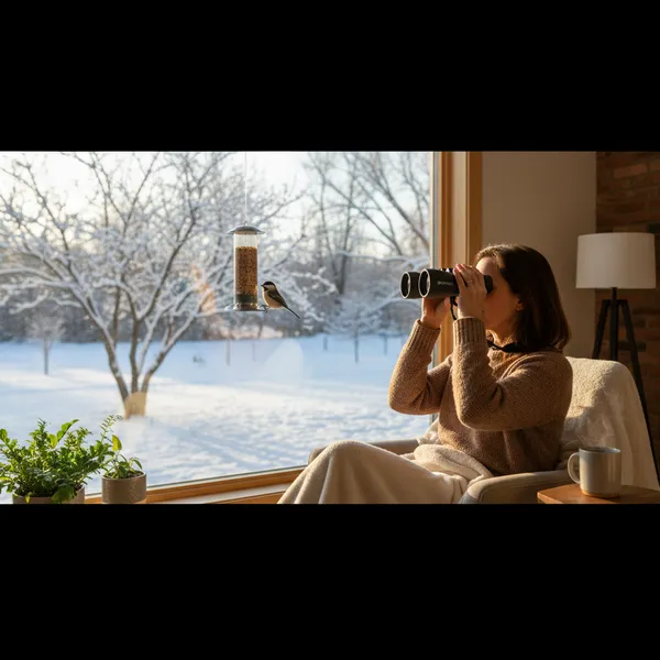 img of Beyond the Feeder: Essential Optics for Backyard Finch Watching