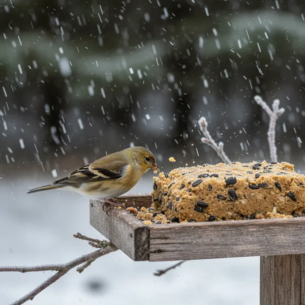 img of The Ultimate Guide to Finch Suet: High-Fat Energy for Winter Survival